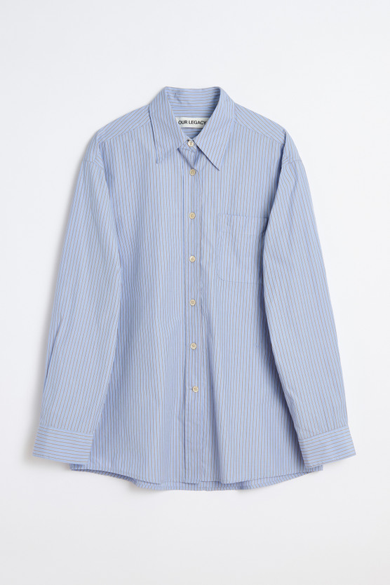Our Legacy - Precious Shirt Typewriter Stripe Poplin