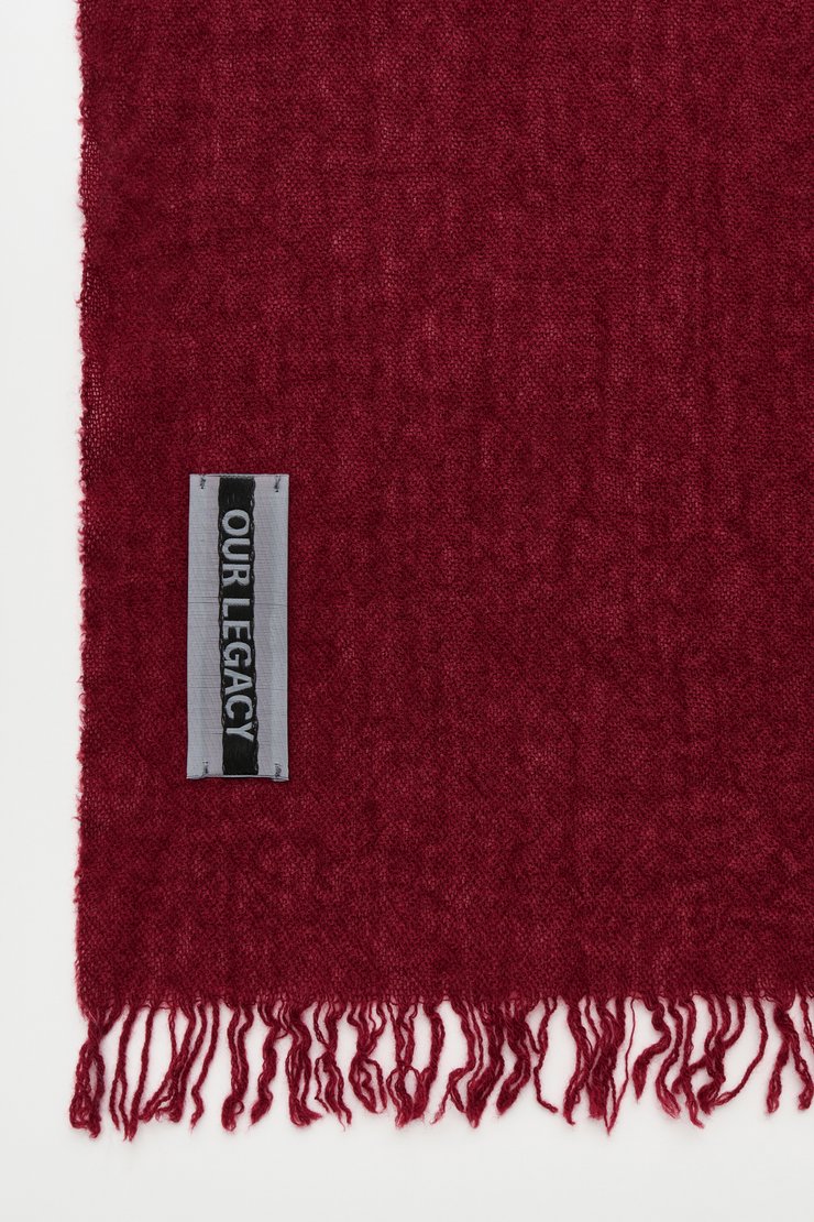 小物 OUR LEGACY COTTAGE SCARF Oak Grey Wool Our Legacy - Cottage Scarf Oak Grey Wool