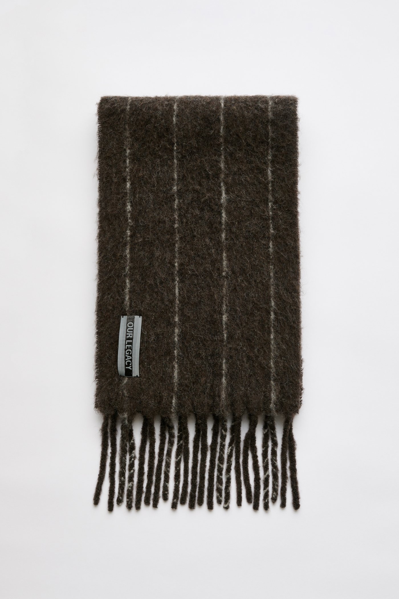 ESTATE SCARF Our legacy マフラー　完売商品 OUR LEGACY(アワーレガシー) ESTATE SCARFマフラー ブラック