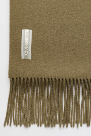 Our Legacy - Estate Scarf Olive Double Wool