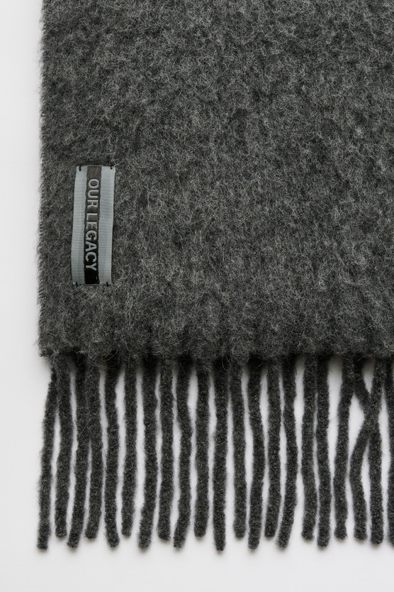 Our Legacy - Estate Scarf Phantom Fuzzy Alpaca