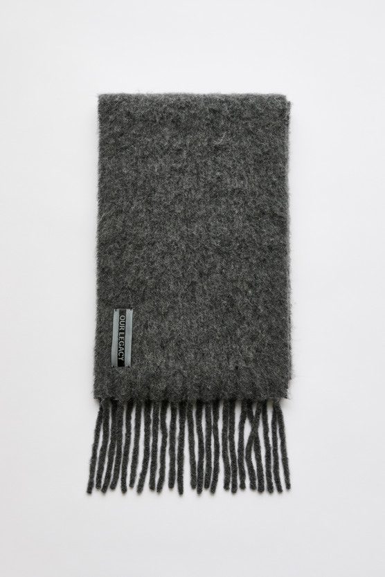 Our Legacy - Estate Scarf Phantom Fuzzy Alpaca