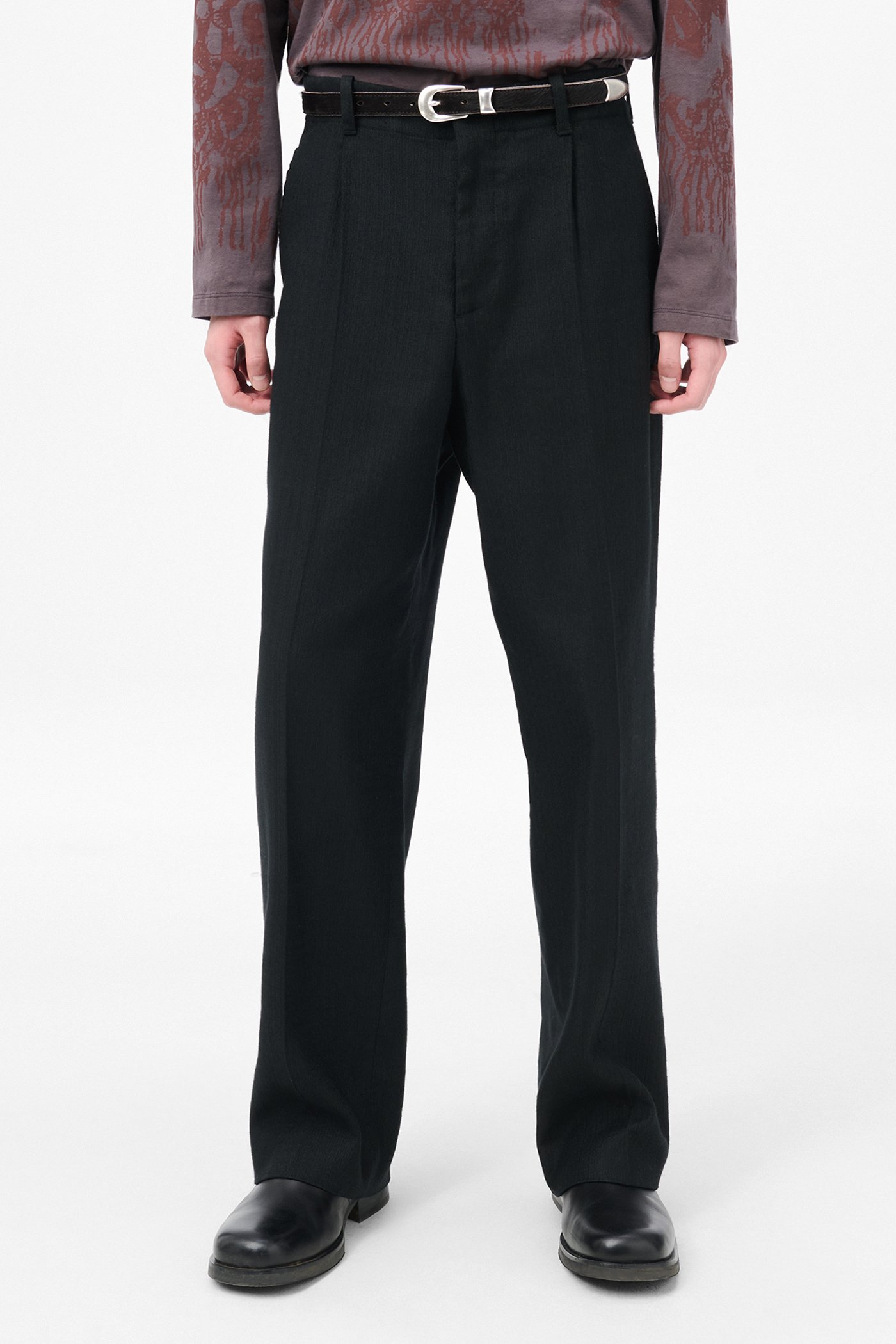 パンツ OUR LEGACY black Borrmwed trousers Our Legacy OUR LEGACY アワーレガシー スラックス BORROWED
