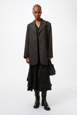 Queens Blazer Brown Dunmore Check