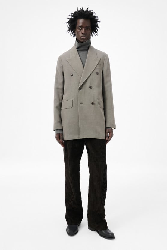 新品　WaltzbyBEAMSDESIGN　スーツ　140cm Hgvcfcv Mens Double Breasted Blazer Classic Slim Fit Suit