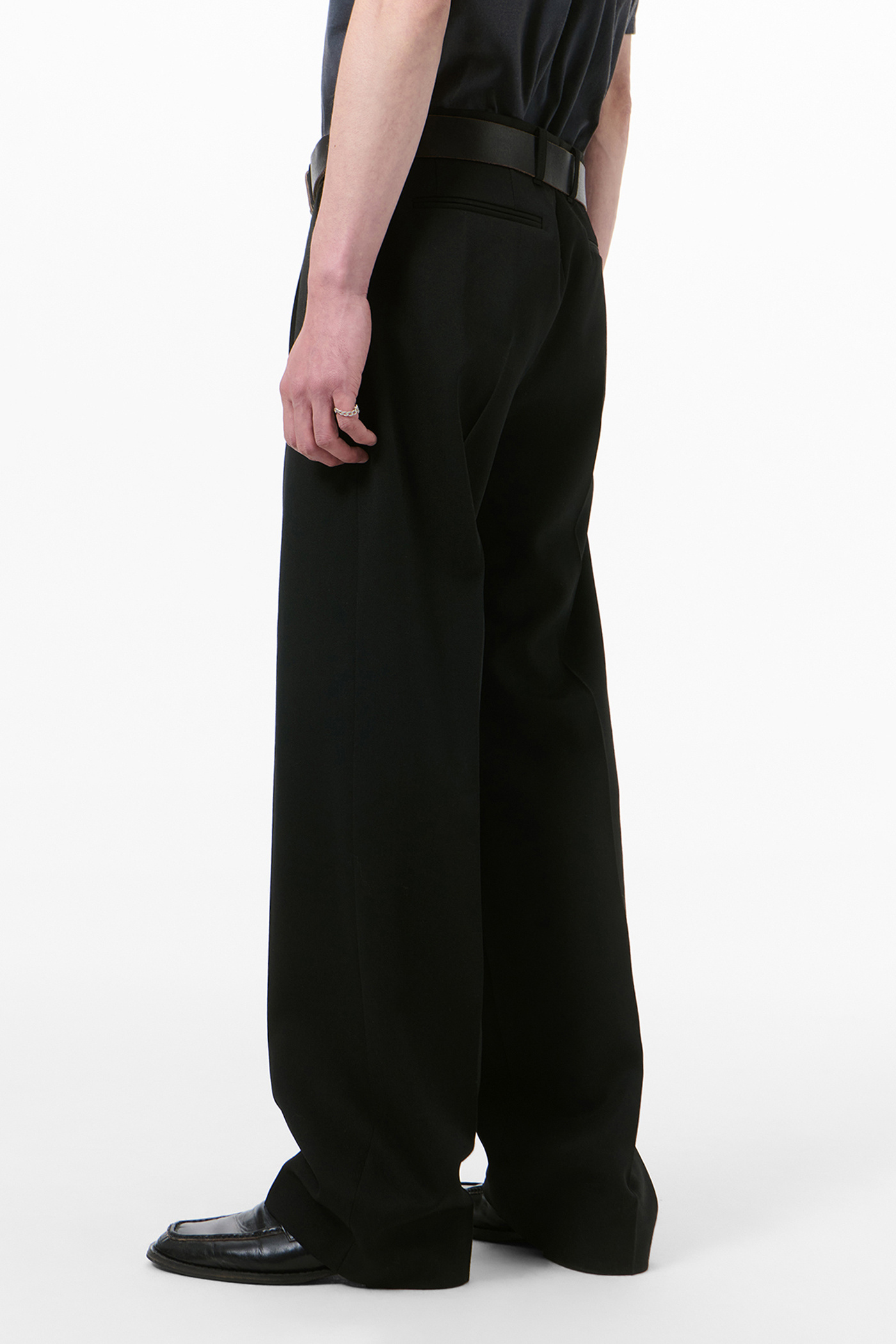 Our Legacy - Slack Trouser Coarse Black Gabardine