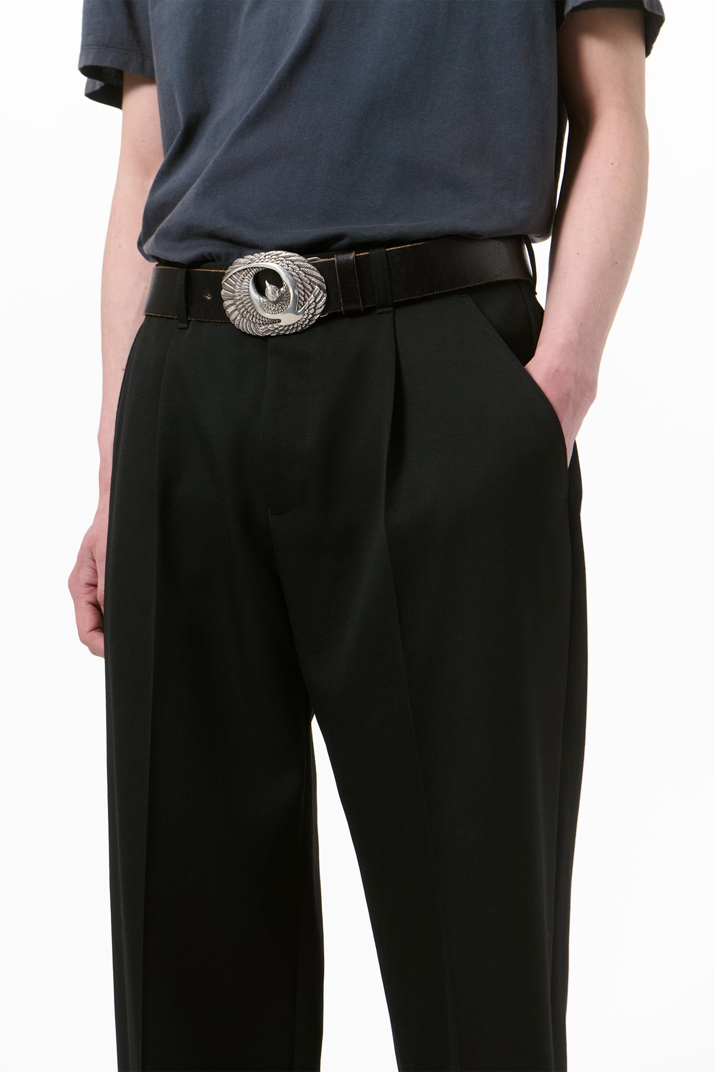 Our Legacy - Slack Trouser Coarse Black Gabardine