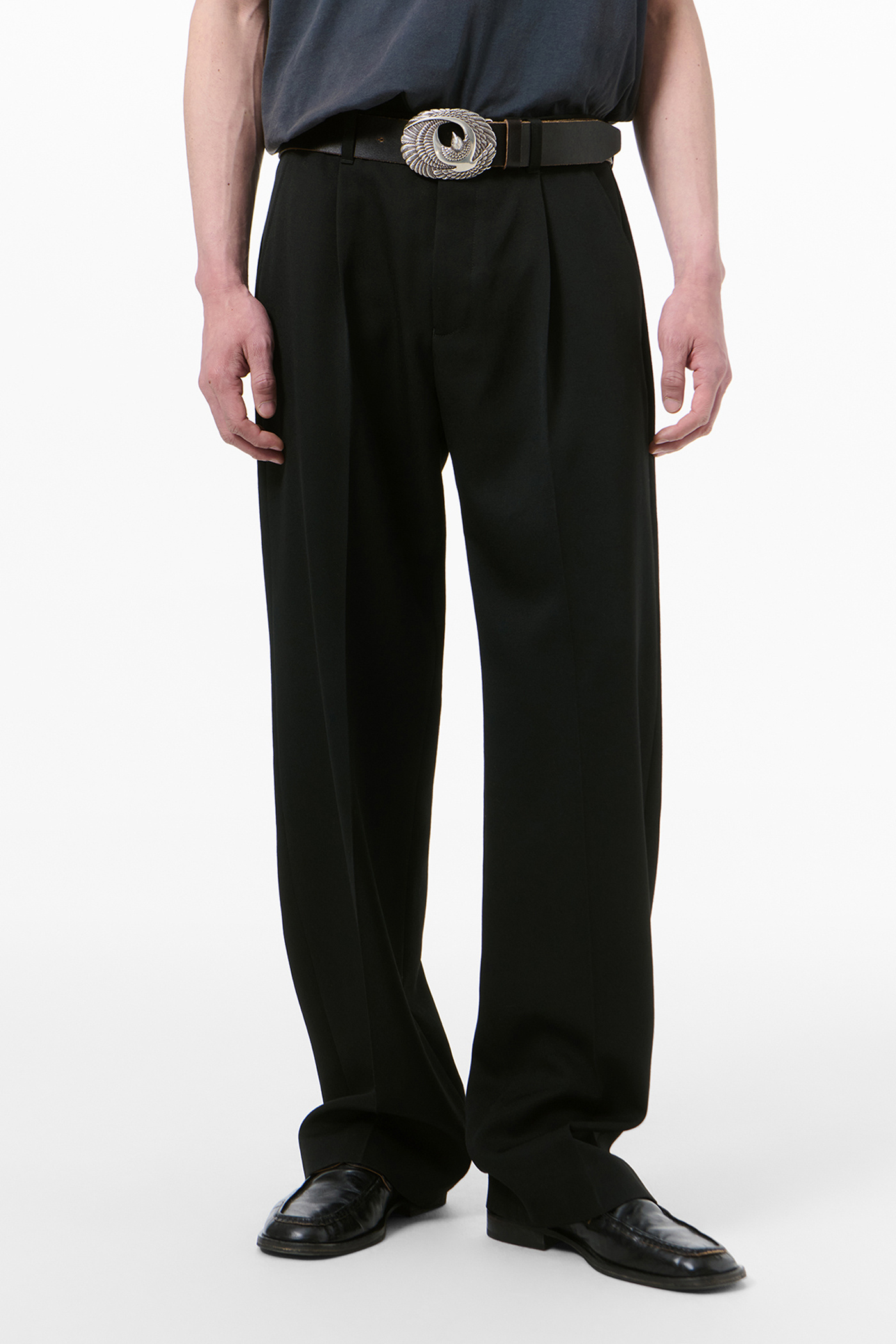 Our Legacy - Slack Trouser Coarse Black Gabardine