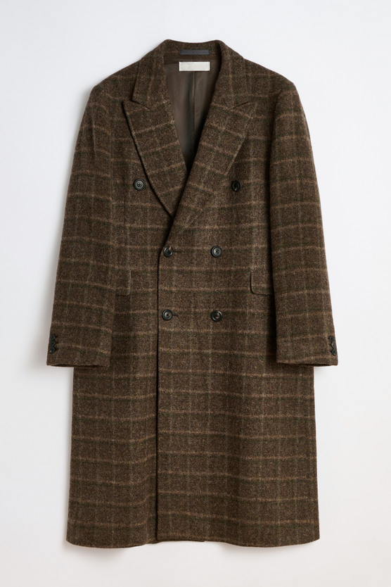 Our Legacy - Our Legacy Whale Coat Dorf Check Boiled Alp Wool