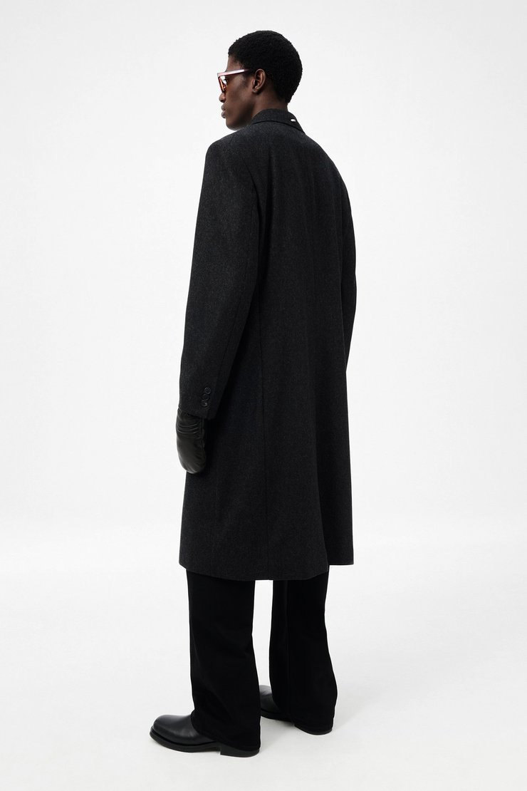 ジャケット・アウター OUR LEGACY Cloak carcoat CHURCHILL Our Legacy - Our Legacy Cloak Carcoat Churchill Stripe Membrane Wool