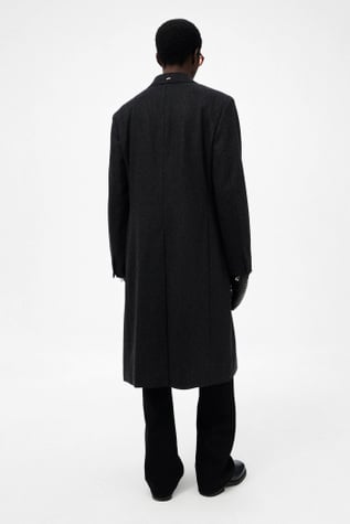 【定価15.4万】OUR LEGACY MANTA COAT 40 ブラック Our Legacy - Manta Coat Black Slyly Herringbone