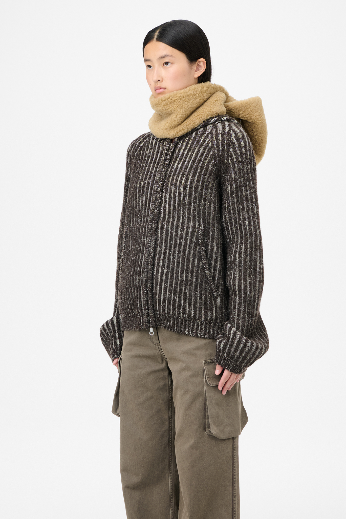 Our Legacy - Snood Dusty Natural Curly Wool