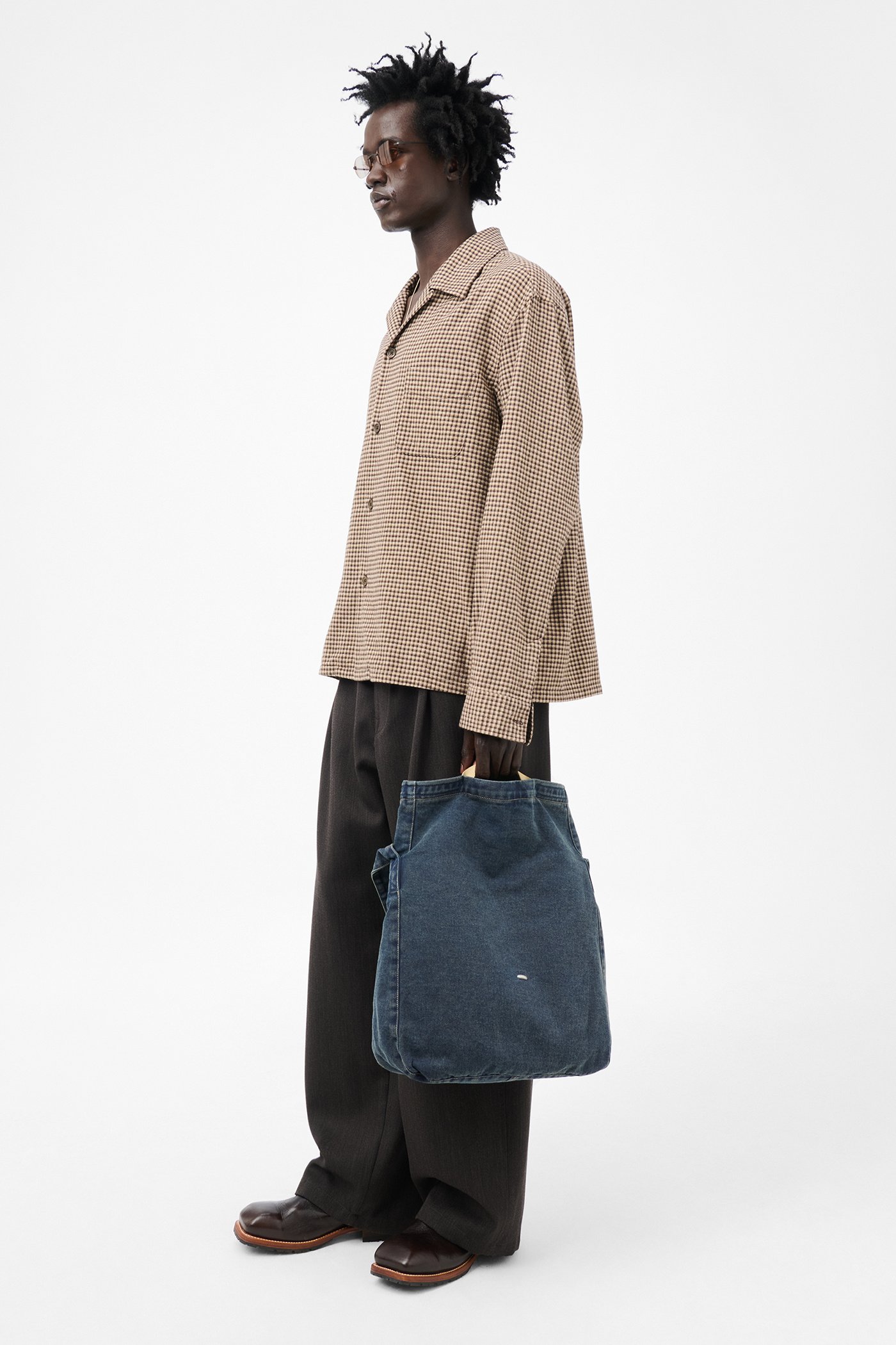 ourlegacy デニムバッグ OUR LEGACY 「SLING BAG MID BLUE DENIM」 – SISTER
