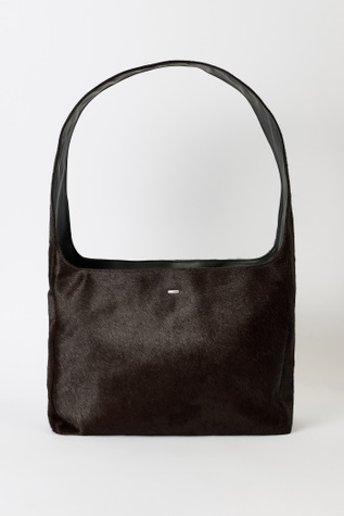 Grande Brick Bag Chocolate Hair On Hide
