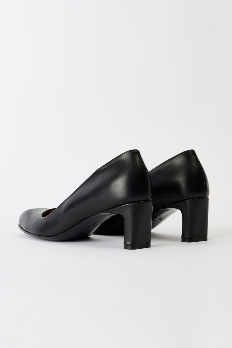 Our Legacy - Karasu Pump Black Tensile Cattle Hide