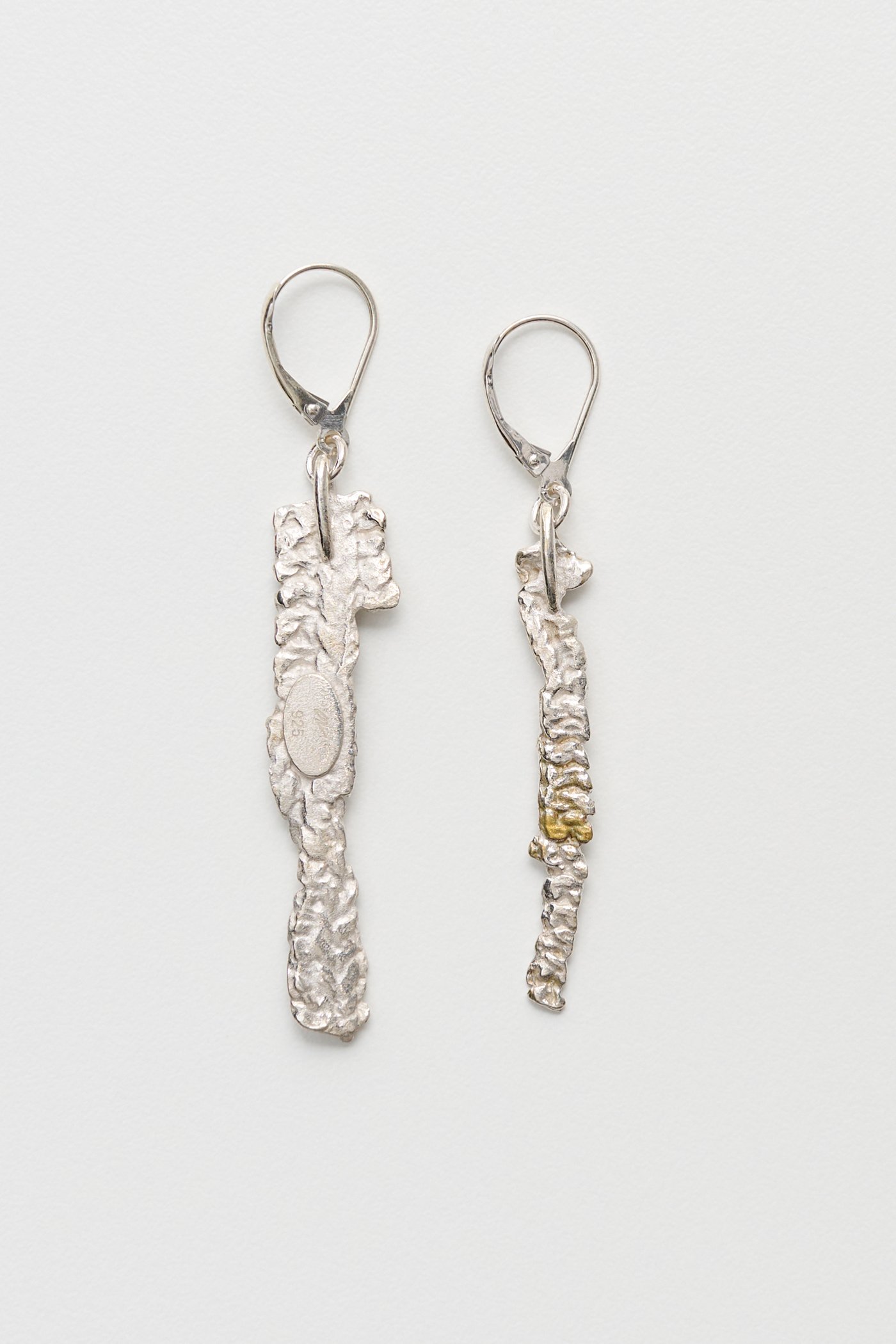 CASTED KNIT EARRING