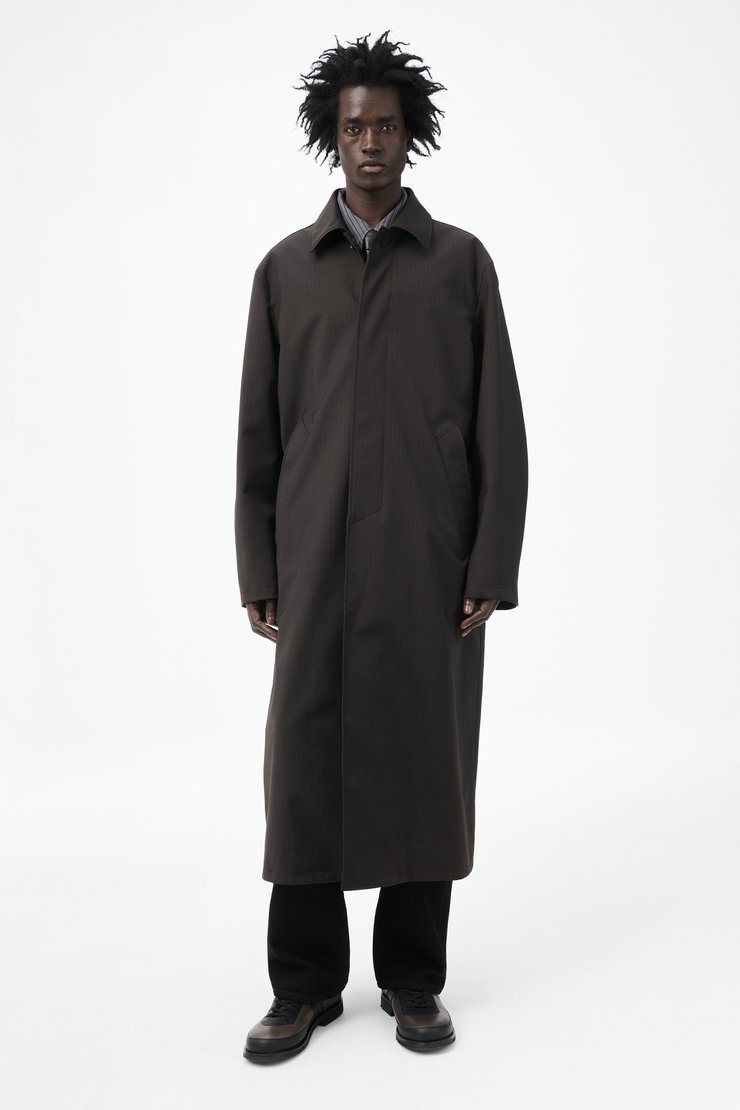 Our Legacy - Whale Coat Black Hairy Wool