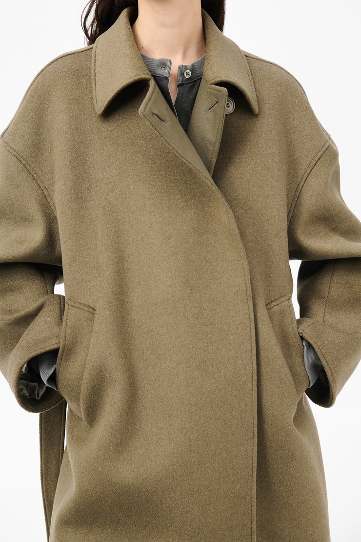 Our Legacy - Court Coat Disruptive Moss Kilo Melton