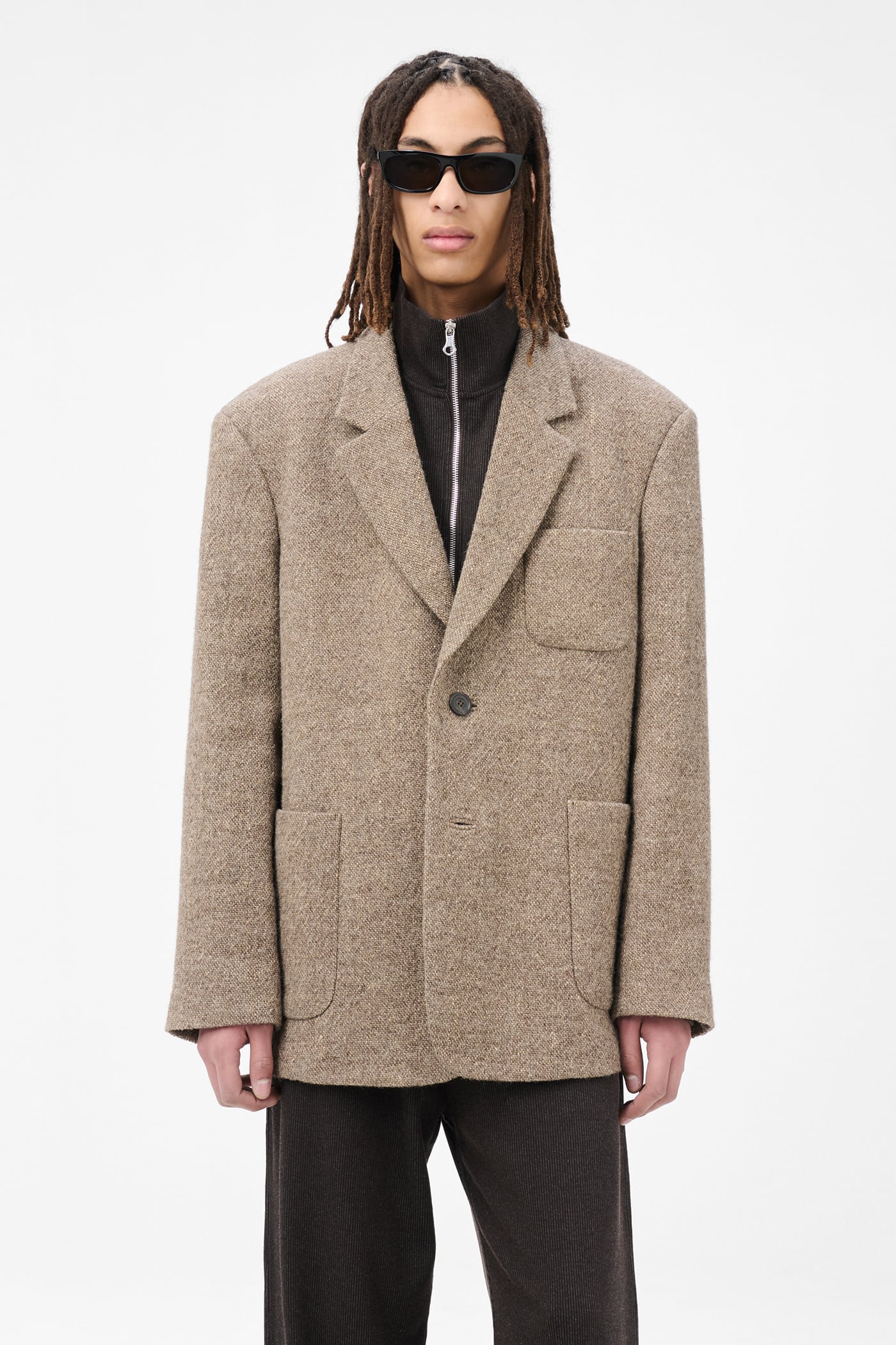 Our Legacy - Embrace Blazer Natural Brown Sack Weave