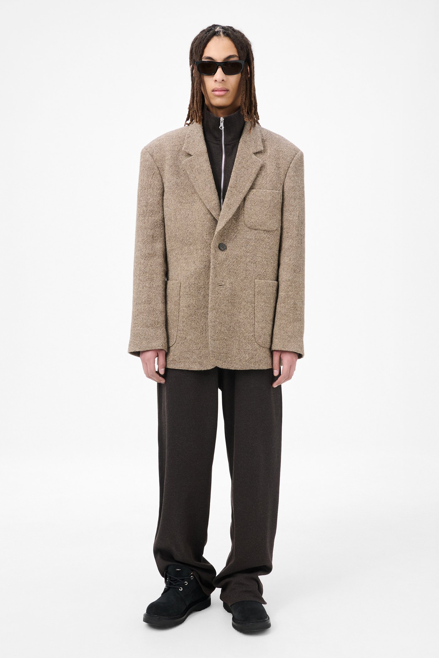 Our Legacy - Embrace Blazer Natural Brown Sack Weave