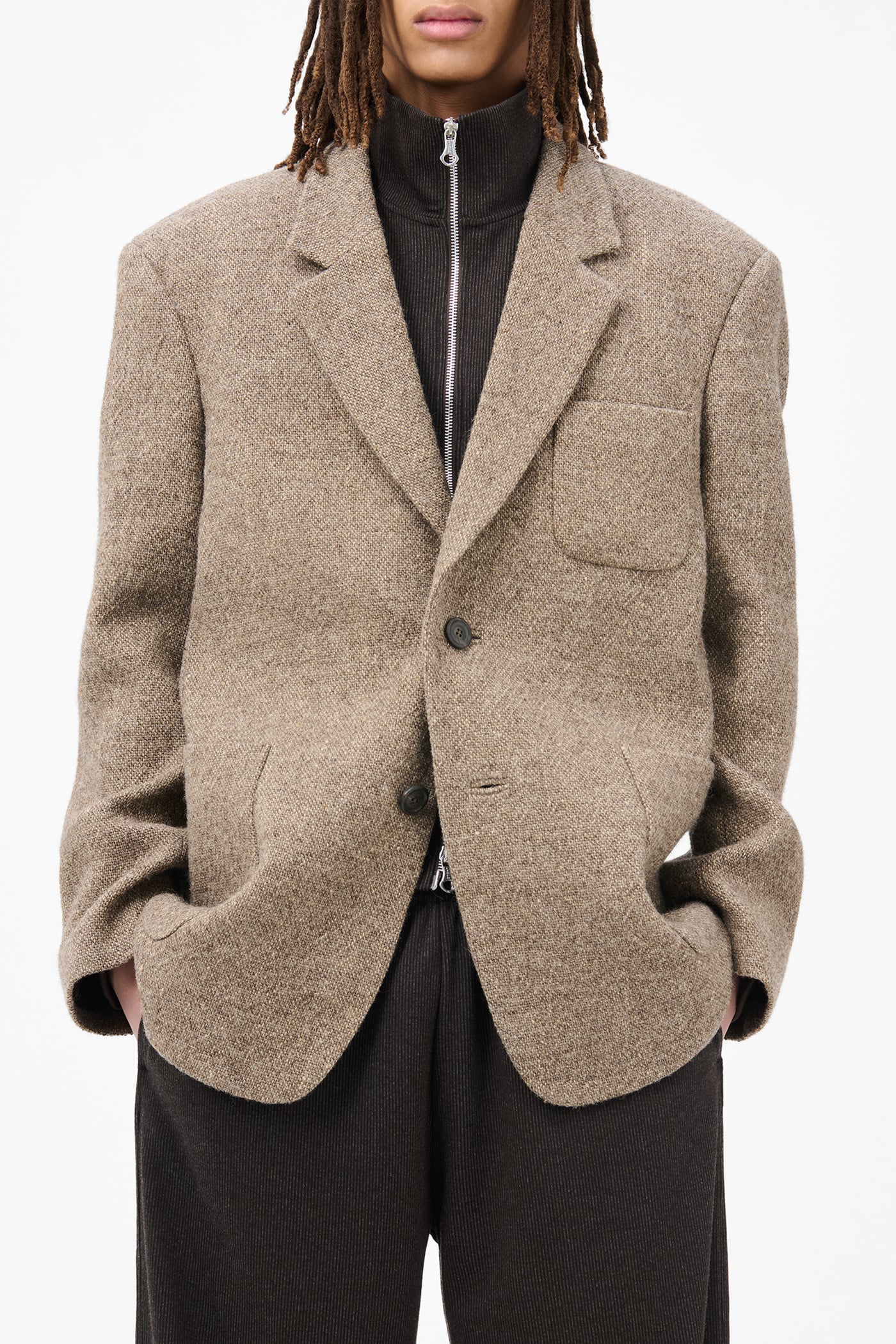 Our Legacy - Embrace Blazer Natural Brown Sack Weave