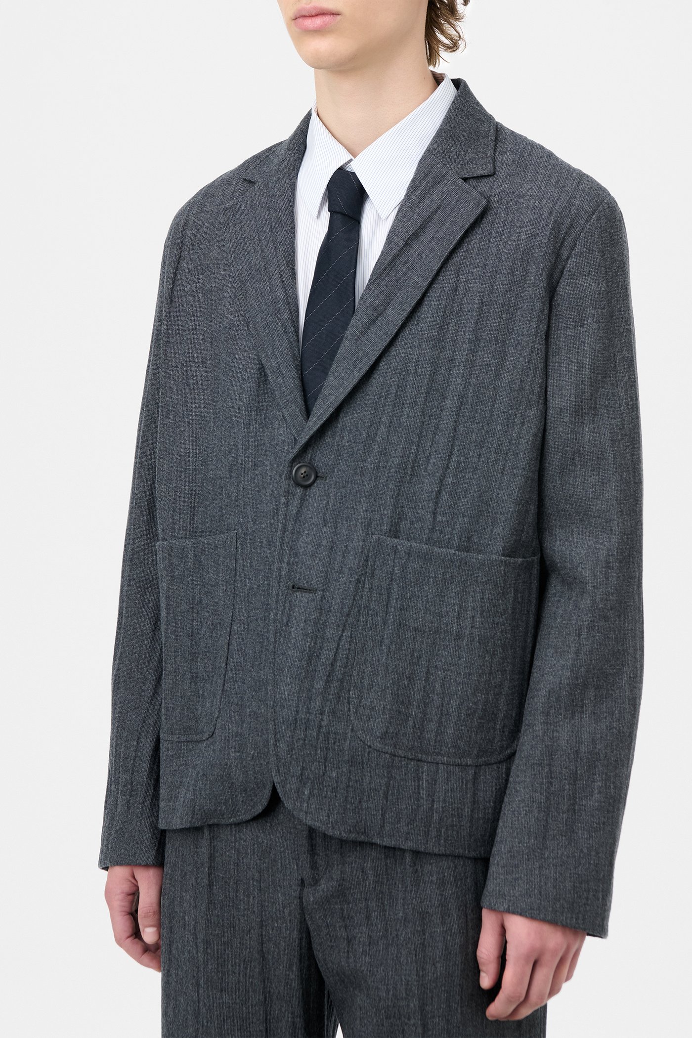 Our Legacy - Mini Jacket Black Worsted Wool