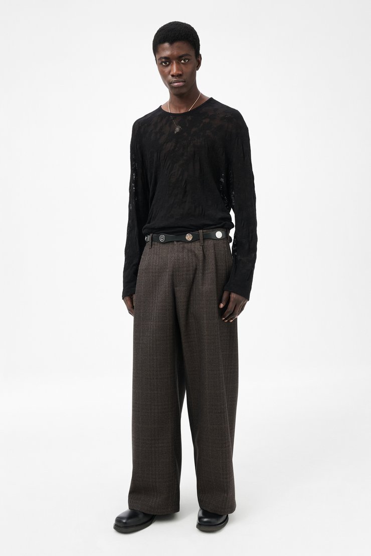 Our Legacy - Bridge Chino Brown Dunmore Check