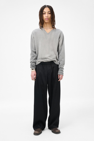 Leisure Trouser Fresh Black Tarmac Twill