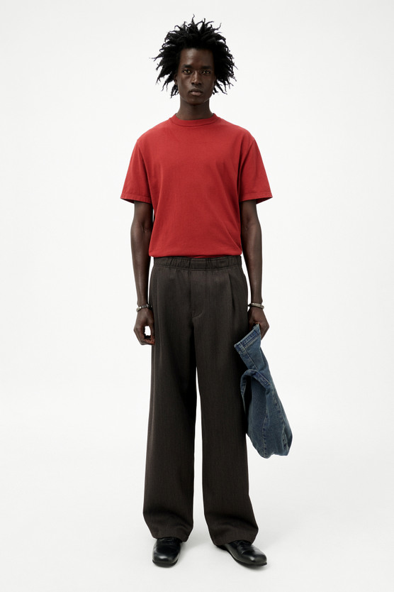 Our Legacy - Leisure Trouser Havana Brown Chain Wool