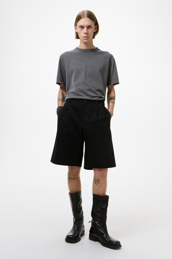 Our Legacy - Ponte Shorts Tasteful Black Megatwist Twill