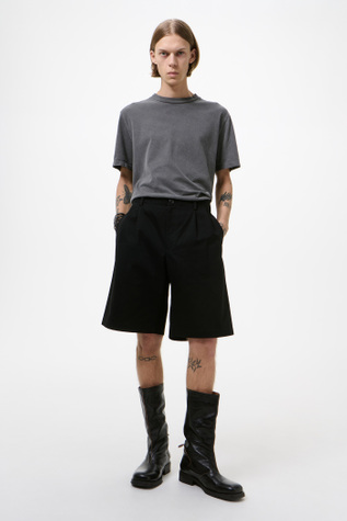 Ponte Shorts Tasteful Black Megatwist Twill
