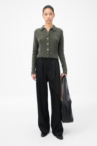 Robe Trouser Fresh Black Tarmac Twill