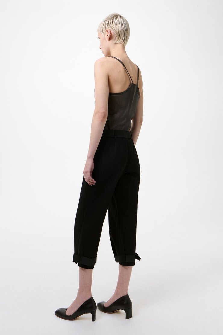 Our Legacy - Sporty Capri Tasteful Black Megatwist Twill