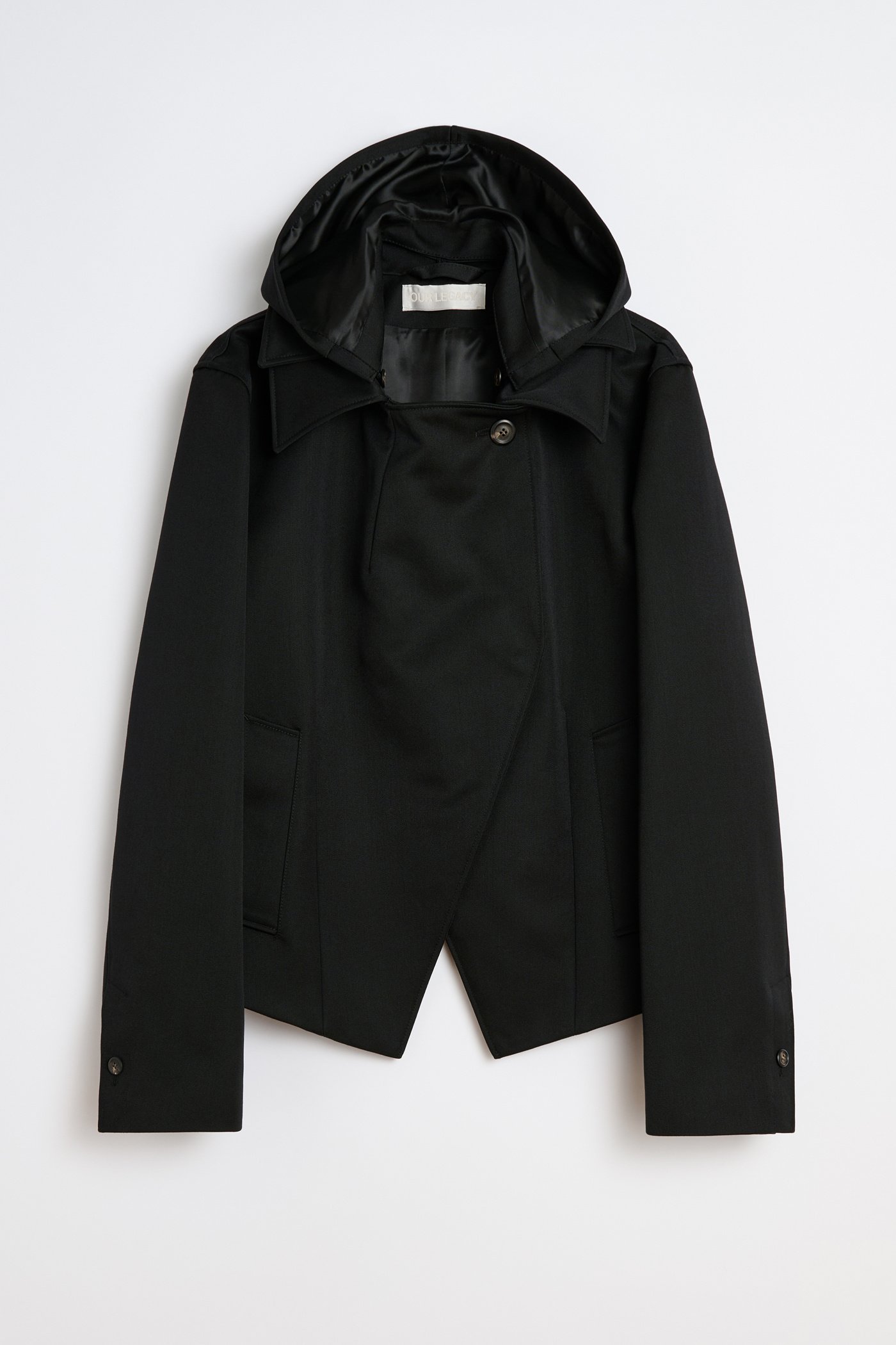 ジャケット OUR LEGACY Woman Jacket Black W4241CB Our Legacy - Constructor Jacket Black Canvas