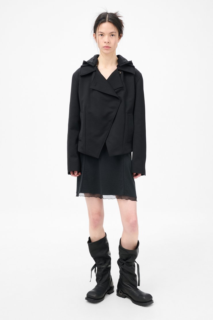 Our Legacy - Our Legacy Veiled Jacket Onyx Black Tech Sateen