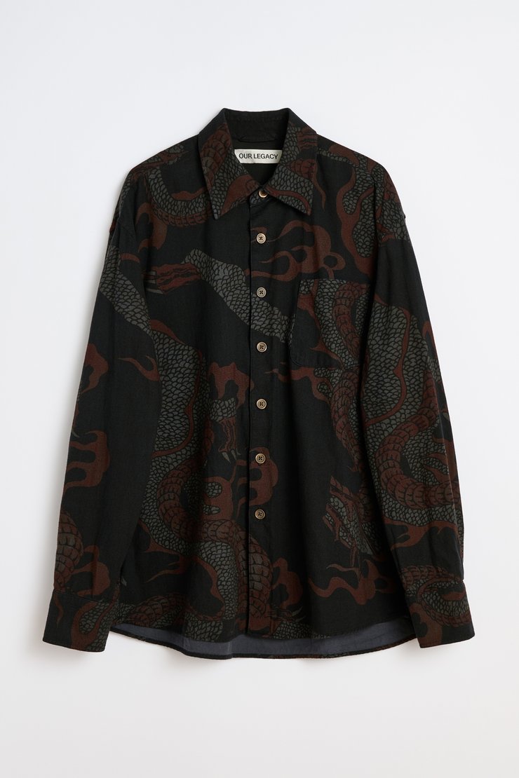 OUR LEGACY Adorn Shirt 46 24AW シアー シルク OUR LEGACY Adorn Shirt 46 24AW シアー シルク Our Legacy