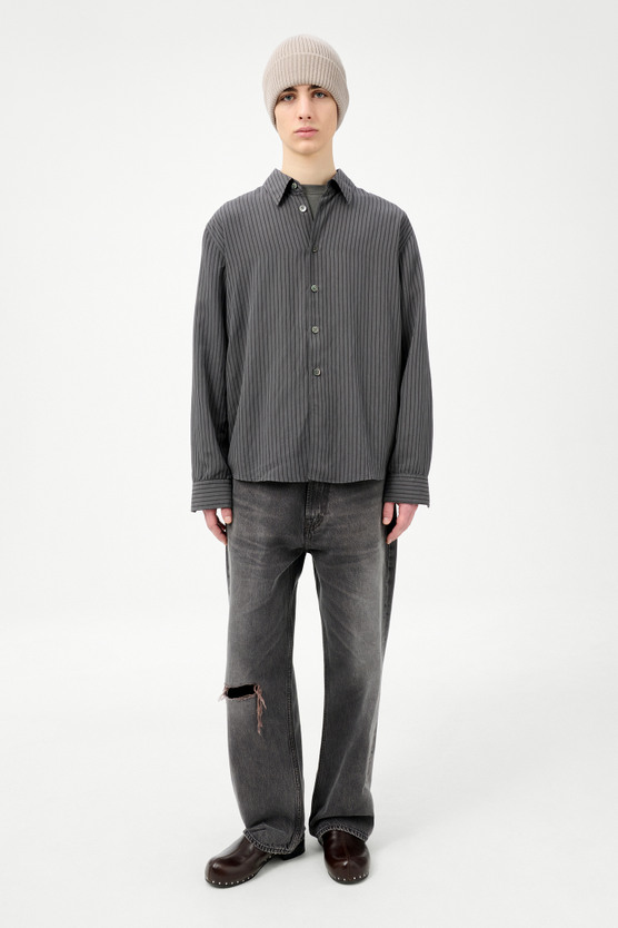 靴 OUR LEGACY ceremony slipon41 Our Legacy - Ceremonial Slip On Black Patent Leather