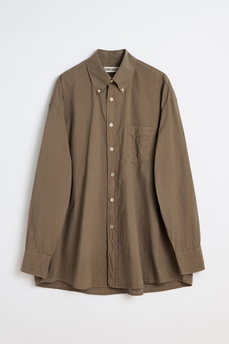 Our Legacy - Borrowed BD Shirt Black Voile