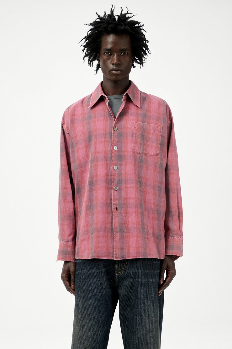 ourlegacy borrowed シャツ　46 Our Legacy - Borrowed BD Shirt Clay Cotton Voile