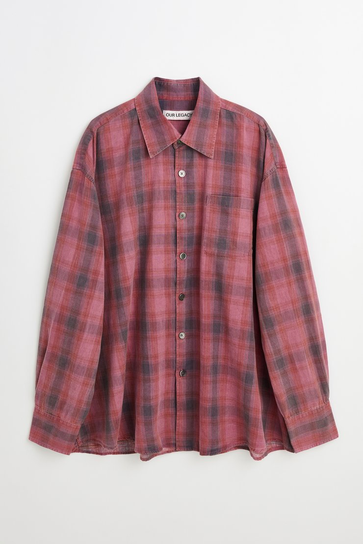 Our Legacy - Coco Shirt Washed Black Air Cotton