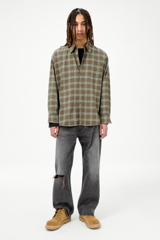 Borrowed Shirt Iowa Flannel Check