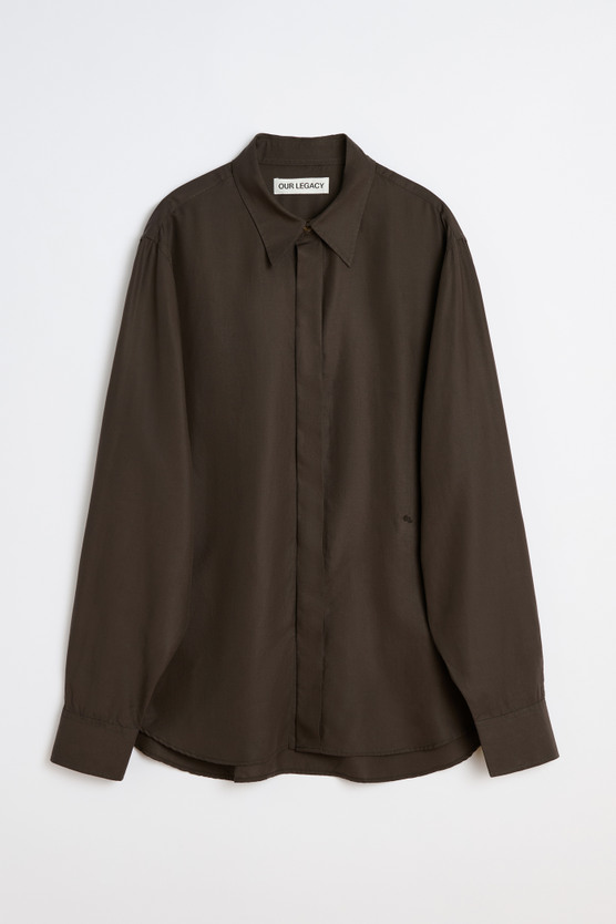 深水光太着用　our legacy evening polo brown 深水光太着用 our legacy evening polo brown Our Legacy