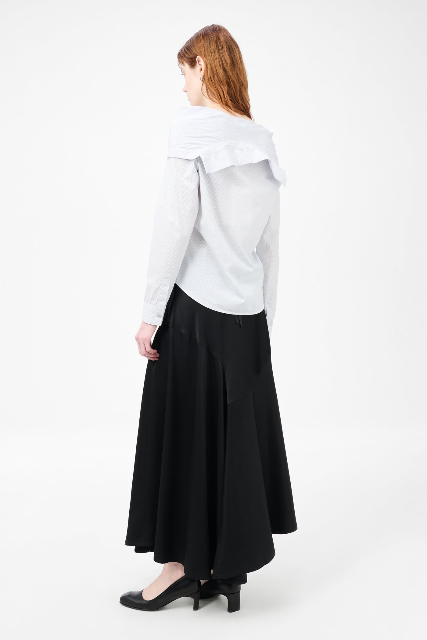スカート Crispy Shirt Pressed Skirt iRENE（アイレネ）の「Crispy Shirt Pressed Skirt (無地