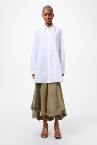 Theater Shirt Winter Bouquet Super Poplin