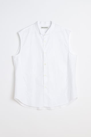Our Legacy - Wing Shirt Sleeveless Winter Bouquet Super Poplin