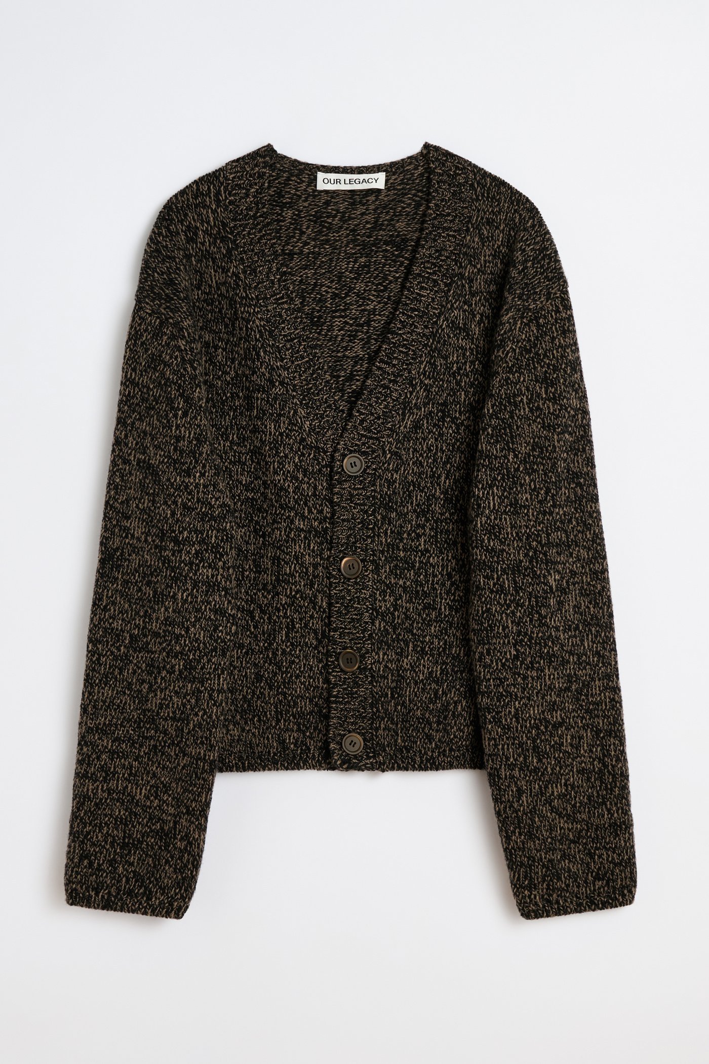 Our Legacy - Our Legacy Academy Cardigan Bear Twist Mouline Wool