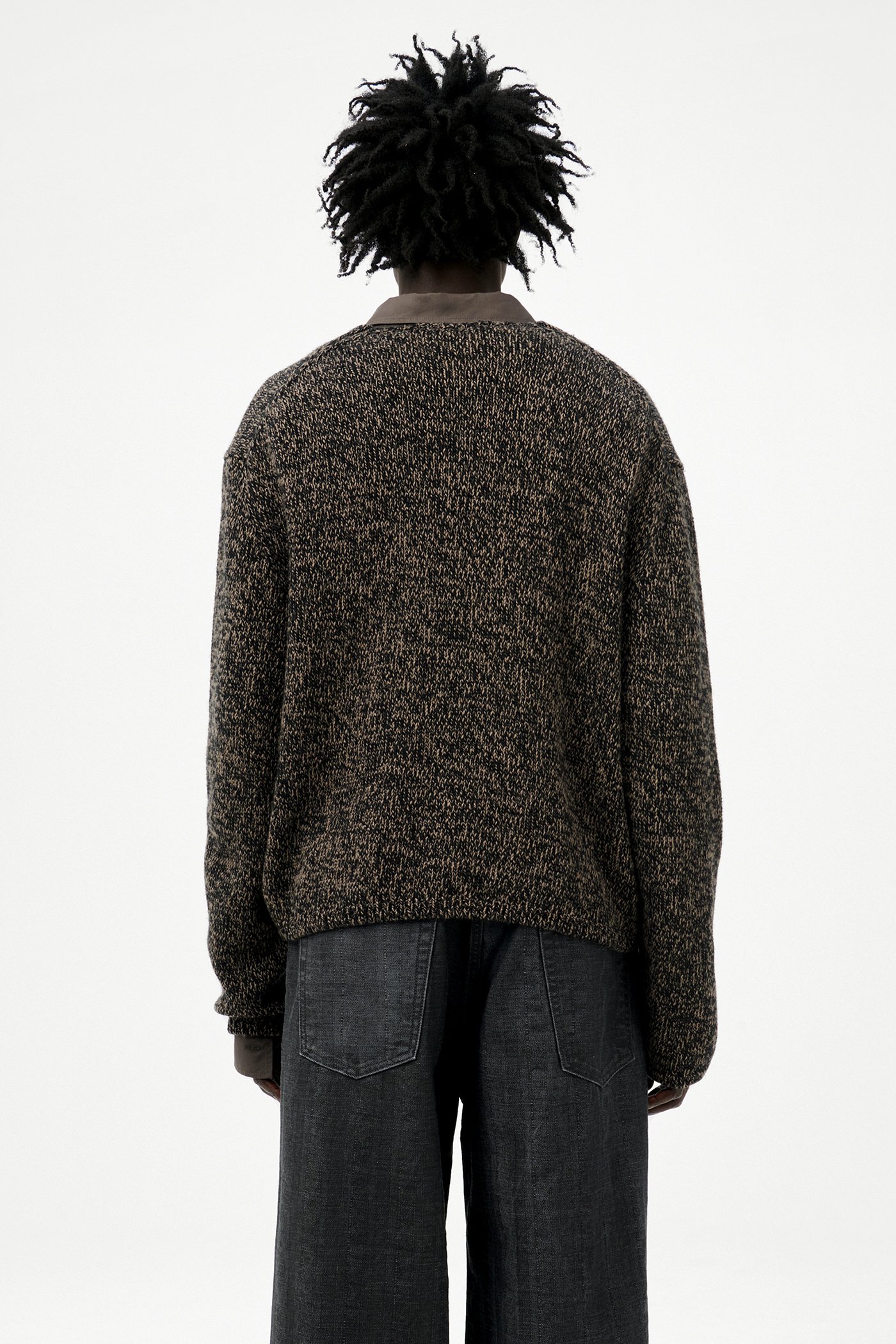 Our Legacy - Cardigan Black Mohair
