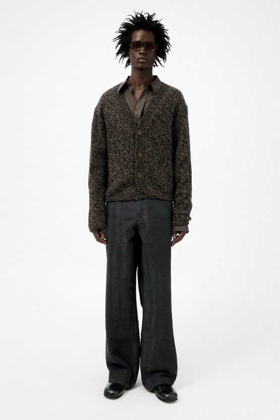 Our Legacy - Our Legacy Academy Cardigan Bear Twist Mouline Wool