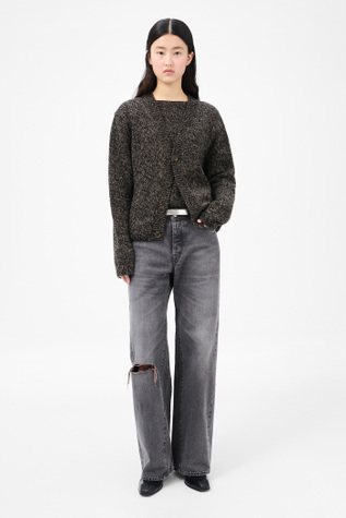 Academy Cardigan Bear Twist Mouline Wool