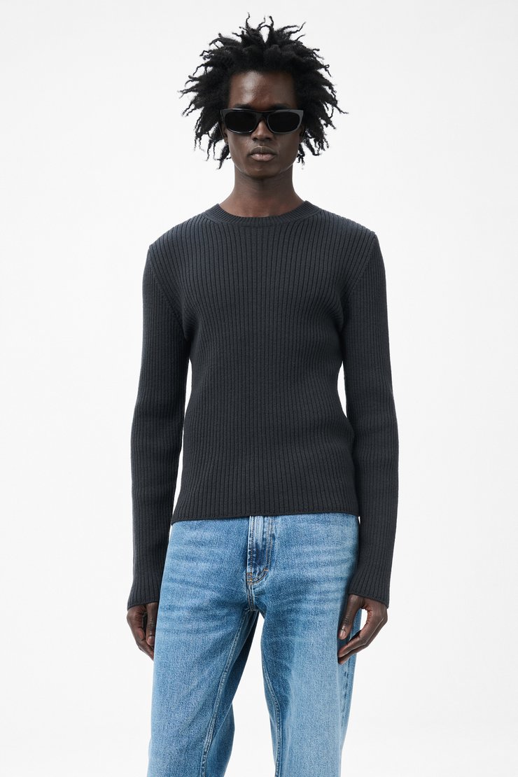 【送料&関税込】Our Legacy Formal Roundneck Knitwear Our Legacy - Formal Roundneck Gold Geezer Check